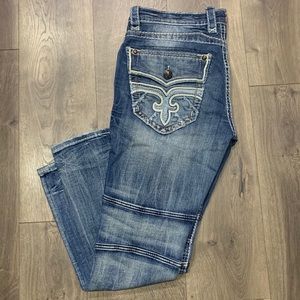 Rock Revival 34 Rafael Slim Taper Jeans